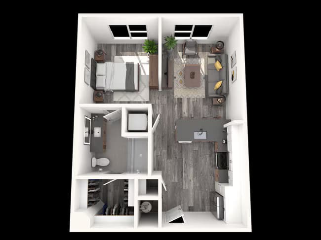 Unit 10-104 6-203 floor plan