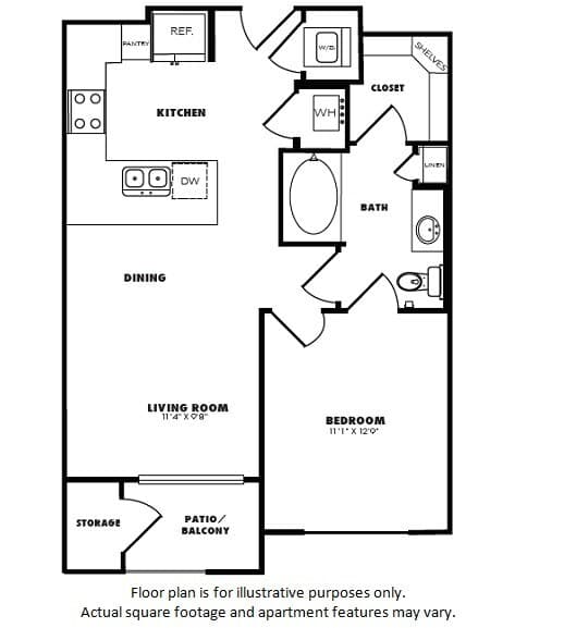 Unit 1450 1450 floor plan