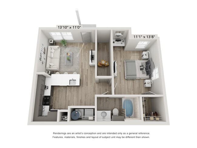 Unit 1118 1118 floor plan