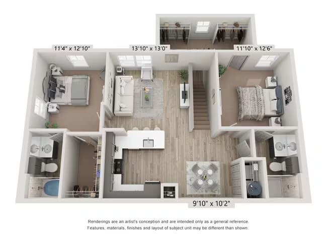 Unit 1823 1823 floor plan