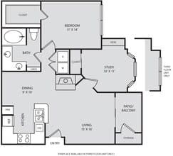 B1S 6305 floor plan
