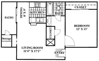 Unit 3076 3076 floor plan