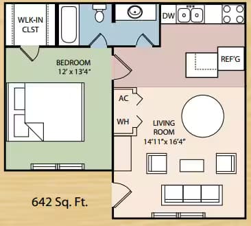 Unit 2107 5212 floor plan