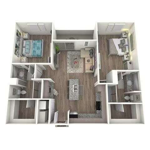 Unit 2237 2237 floor plan