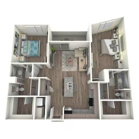 Unit 2214 2214 floor plan