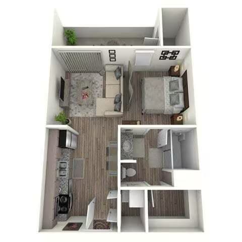 Unit 2219 1127 floor plan
