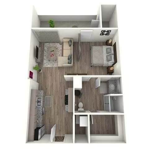 Unit 1442 1442 floor plan