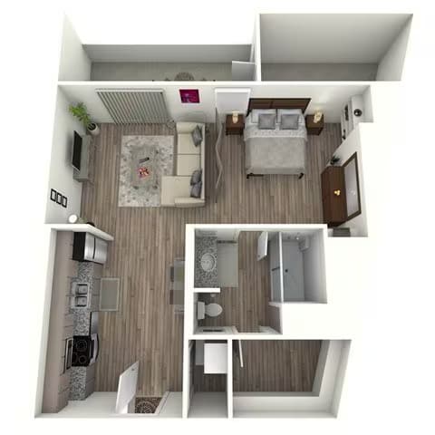 Unit 1439 1339 floor plan