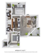 Unit 0932 0932 floor plan