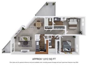 B2 3320 floor plan