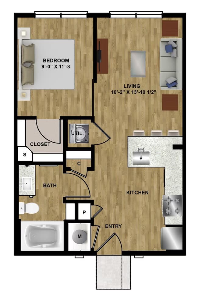 MINIMALIST | A1-alt-D 1-104 floor plan