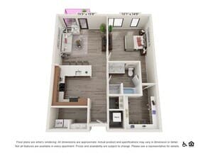 1B 3224 floor plan