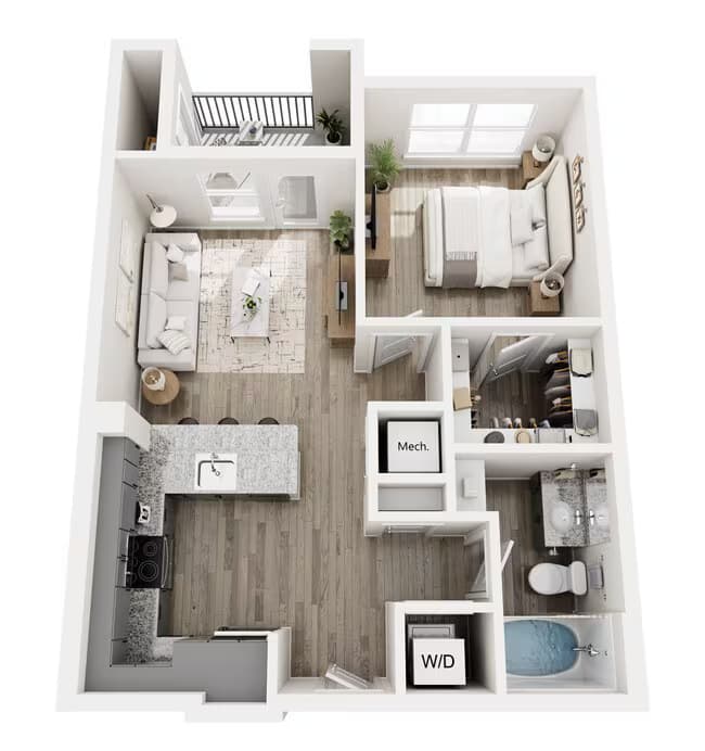Unit 2328 2128 floor plan