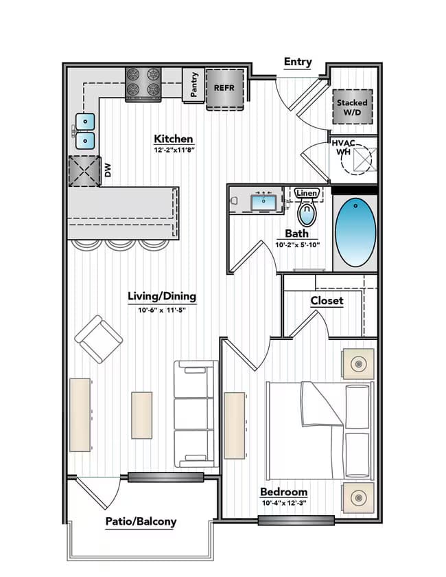 A1 4116 floor plan