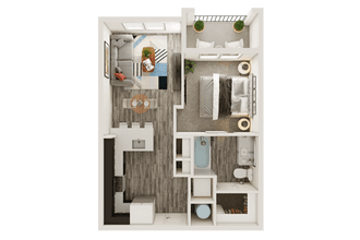 A1 2309 floor plan