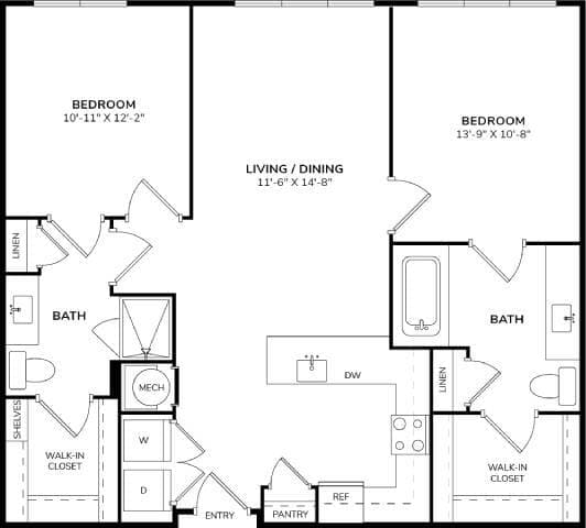 Unit 229 229 floor plan