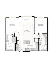 B2 5319AW floor plan