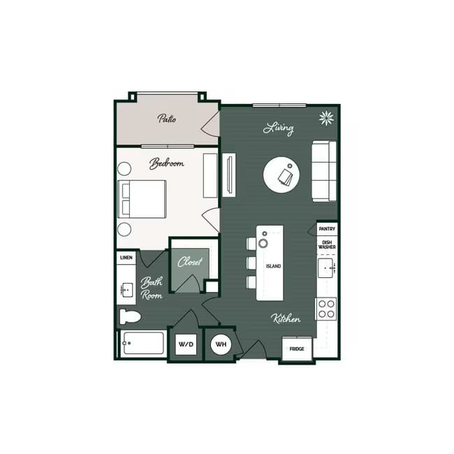 Unit 15307 15307 floor plan