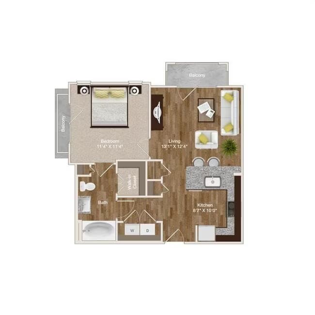 Unit 6201 2201 floor plan