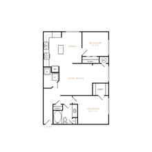 B3 Canyon Renovated C0331 floor plan