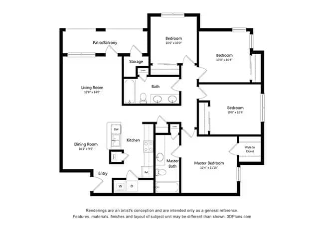 Unit 1211 1222 floor plan