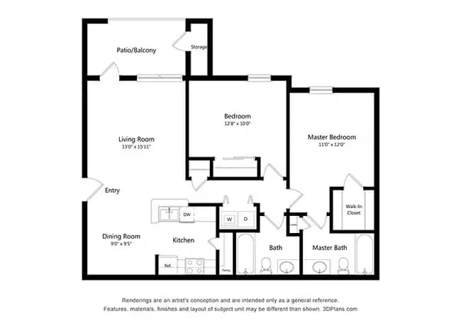 Unit 0123 1135 floor plan