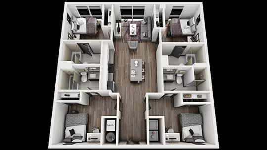 Unit Private Private floor plan