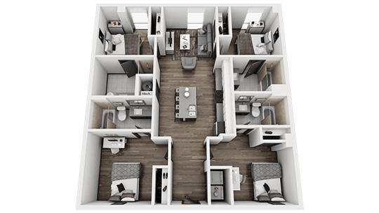Unit Private Private floor plan