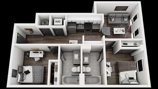 Unit Private Private floor plan