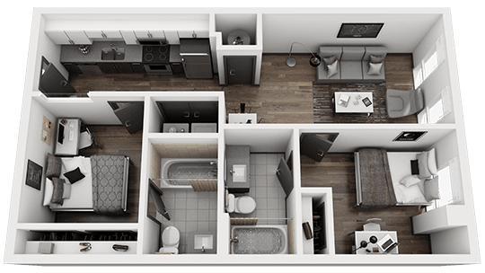 Unit Private Private floor plan