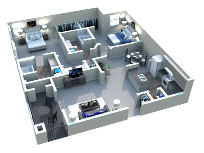 Unit 1237 0938 floor plan