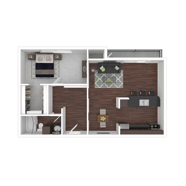 Unit 0206 0204 floor plan