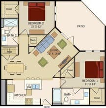 B2C 314 floor plan