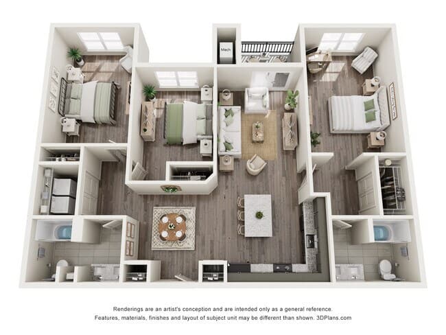 Unit 6203 6203 floor plan