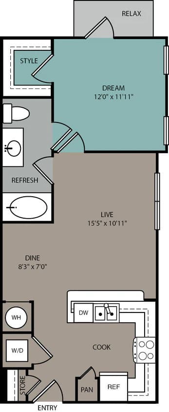 Unit 01425 02323 floor plan