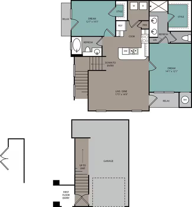Unit 04201 04201 floor plan