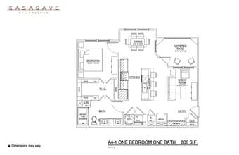 A4-1 ALT 2106 floor plan