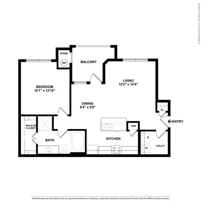 Unit 24-304 19-305 floor plan