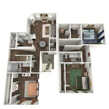 Skycrest Townhome 2914 floor plan