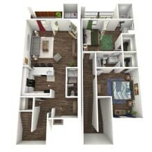 Vista Townhome 4412 floor plan