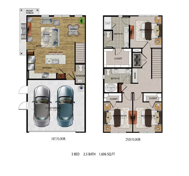 Post Oak P1-115 floor plan