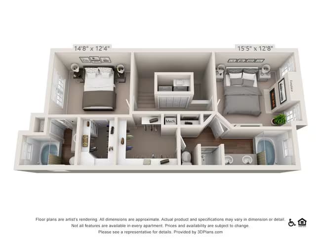 E1 12105 floor plan