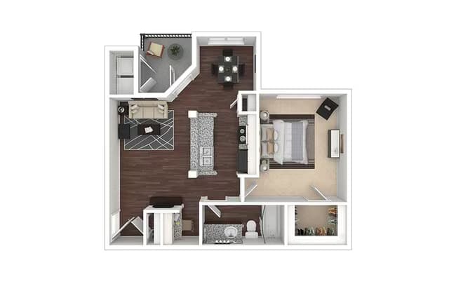 Unit 7307 7307 floor plan