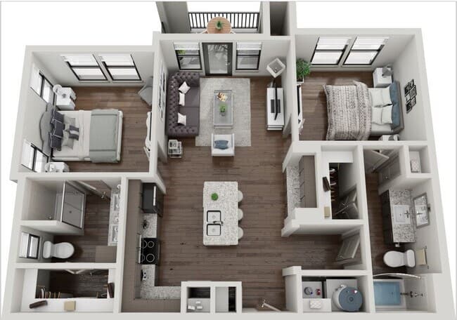 B1 123 floor plan