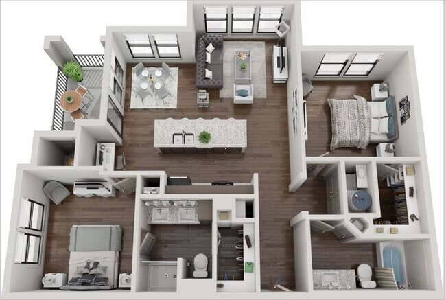 Unit 828 828 floor plan