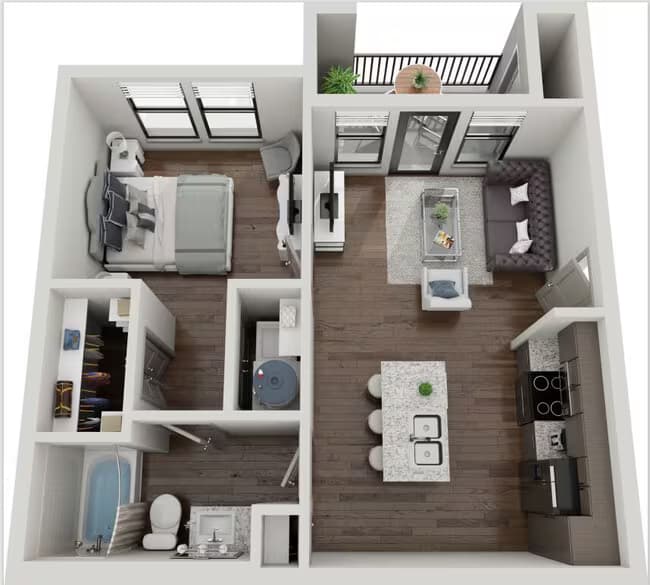 Unit 115 714 floor plan