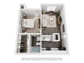 A1 206 floor plan