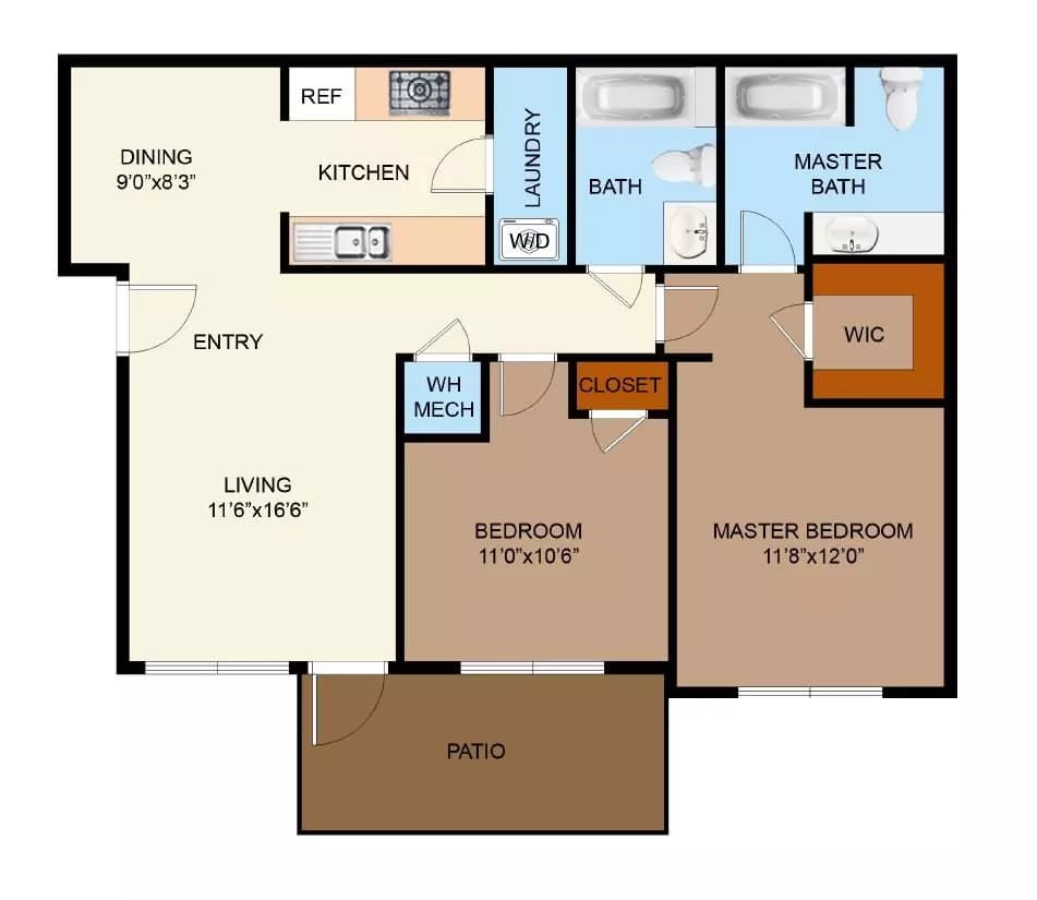 B1 1204 floor plan