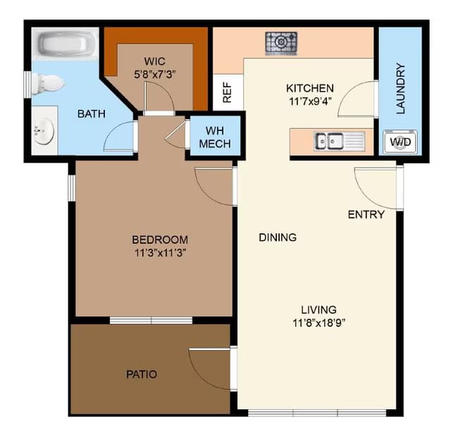 Unit 3106 3206 floor plan