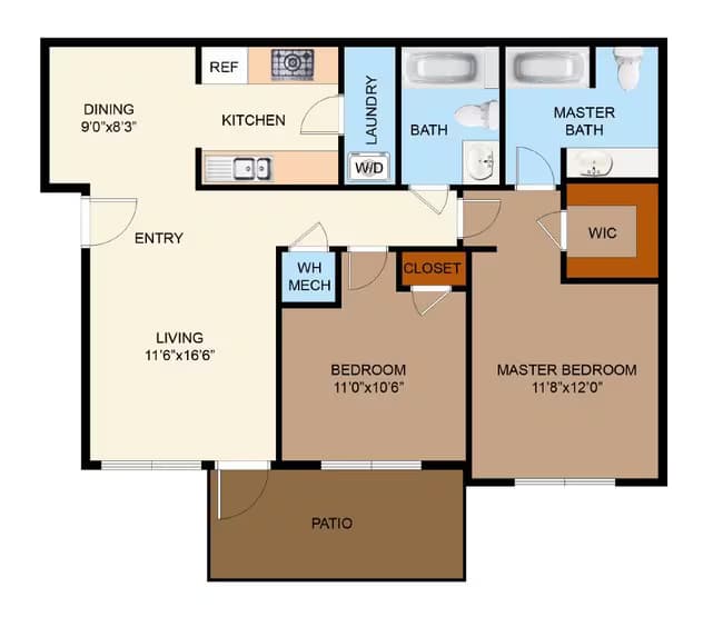 Unit 3307 3307 floor plan